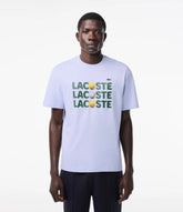 Lacoste Heavy Cotton Ball Print T-shirt